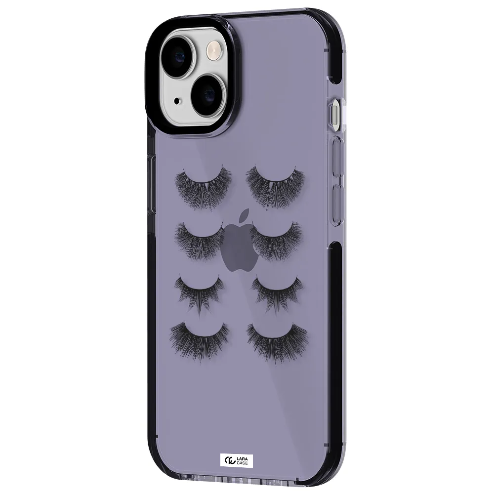 Eyelids Apple iPhone 14 impact Lilac Case