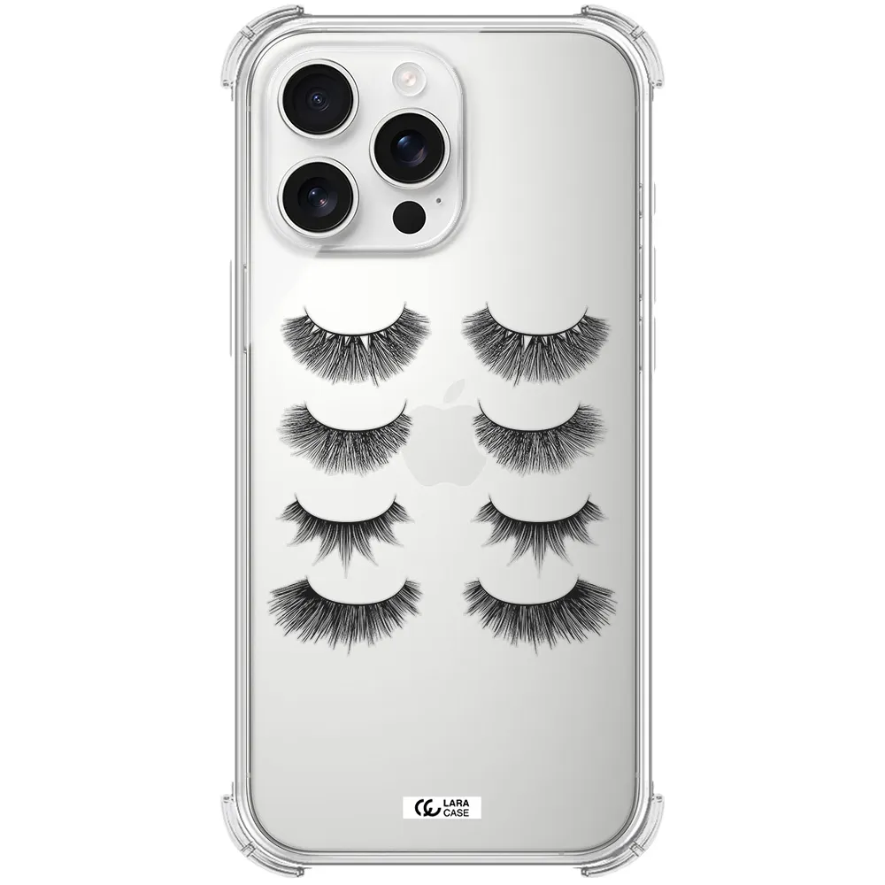 Eyelids Apple Iphone 16 Pro Max Clear Pc Case