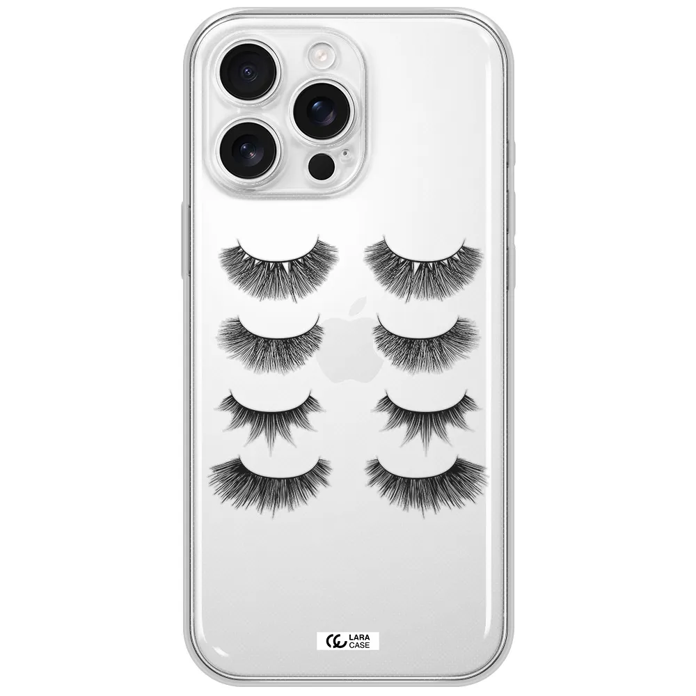 Eyelids Apple Iphone 16 Pro Max Clear Tpu Case