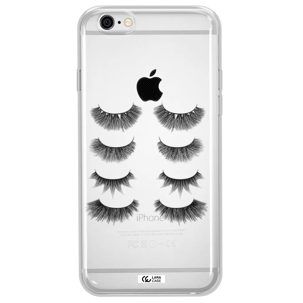 Eyelids Apple iPhone 6 Clear TPU Case