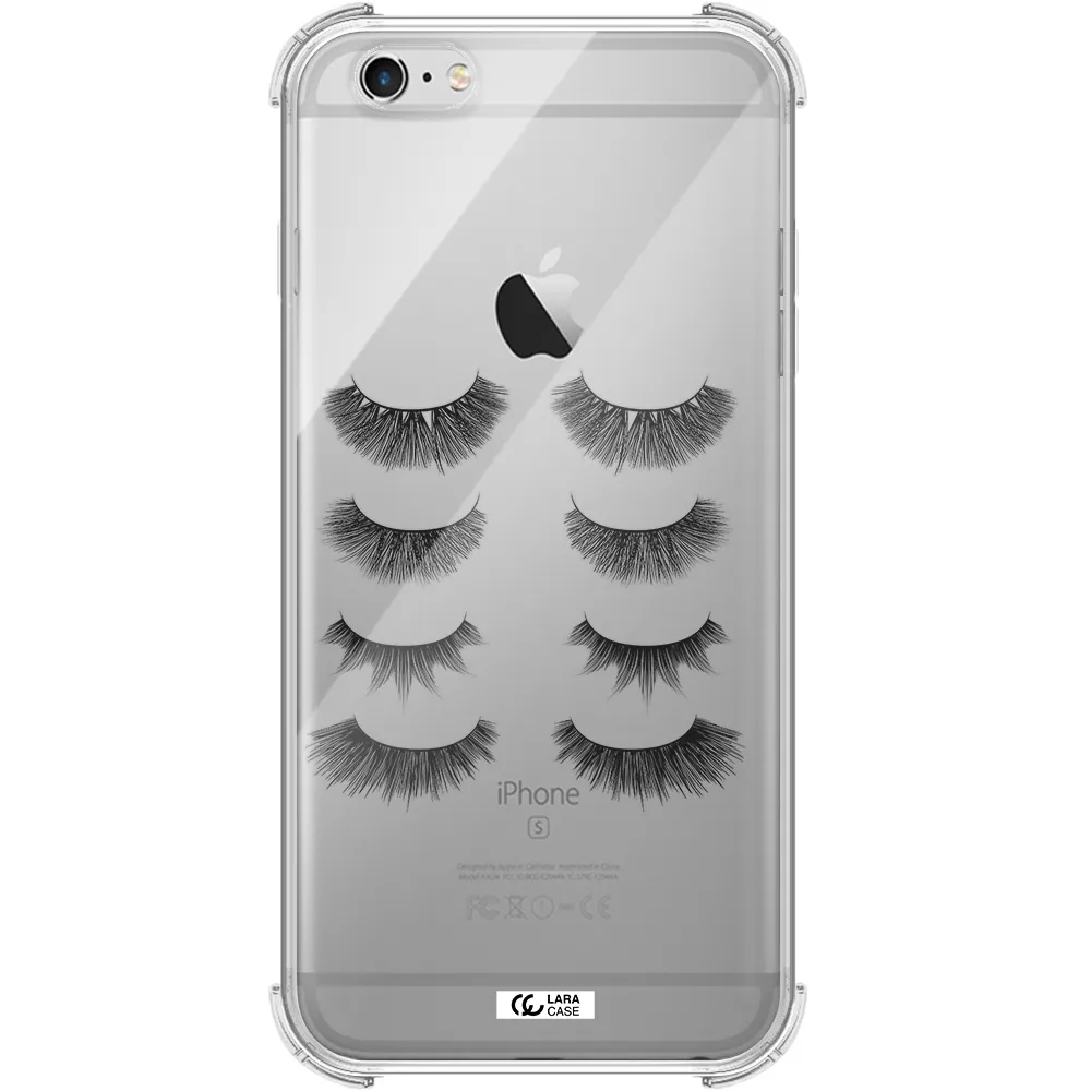 Eyelids Apple iPhone 6 plus Clear PC Case