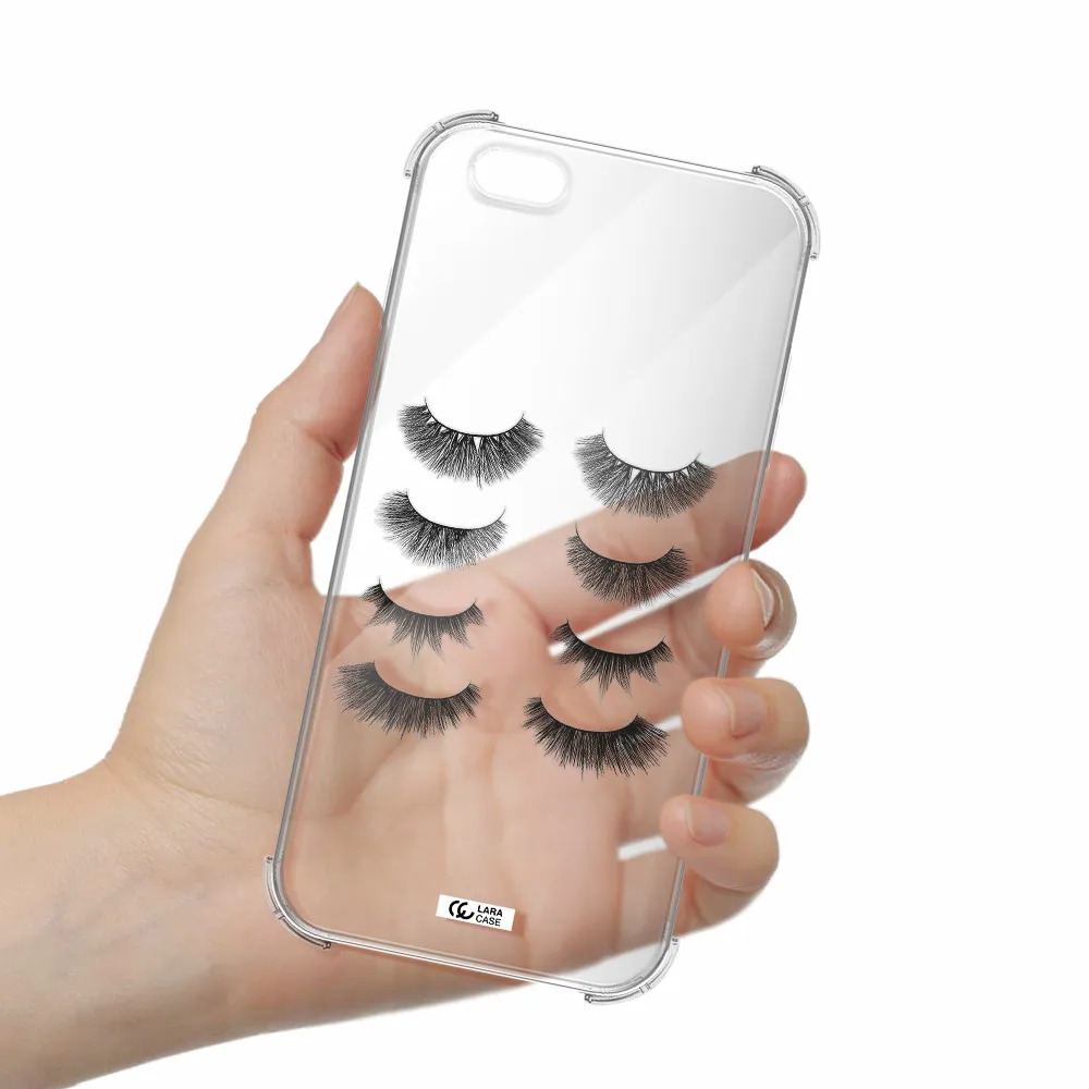 Eyelids Apple iPhone 6 s plus Clear PC Case
