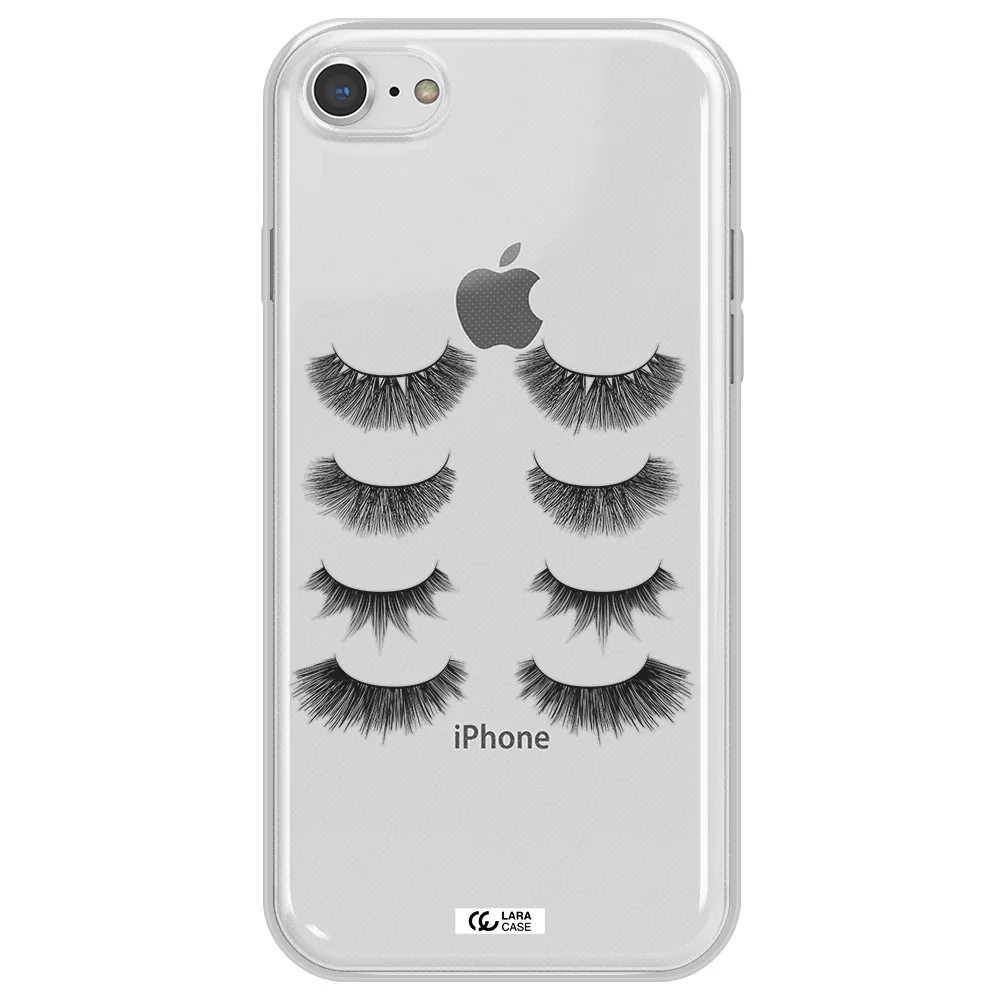 Eyelids Apple iPhone 7 Clear TPU Case