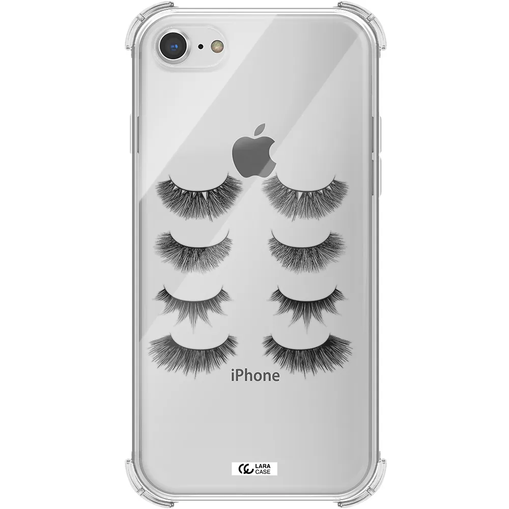 Eyelids Apple iPhone 8 Clear PC Case