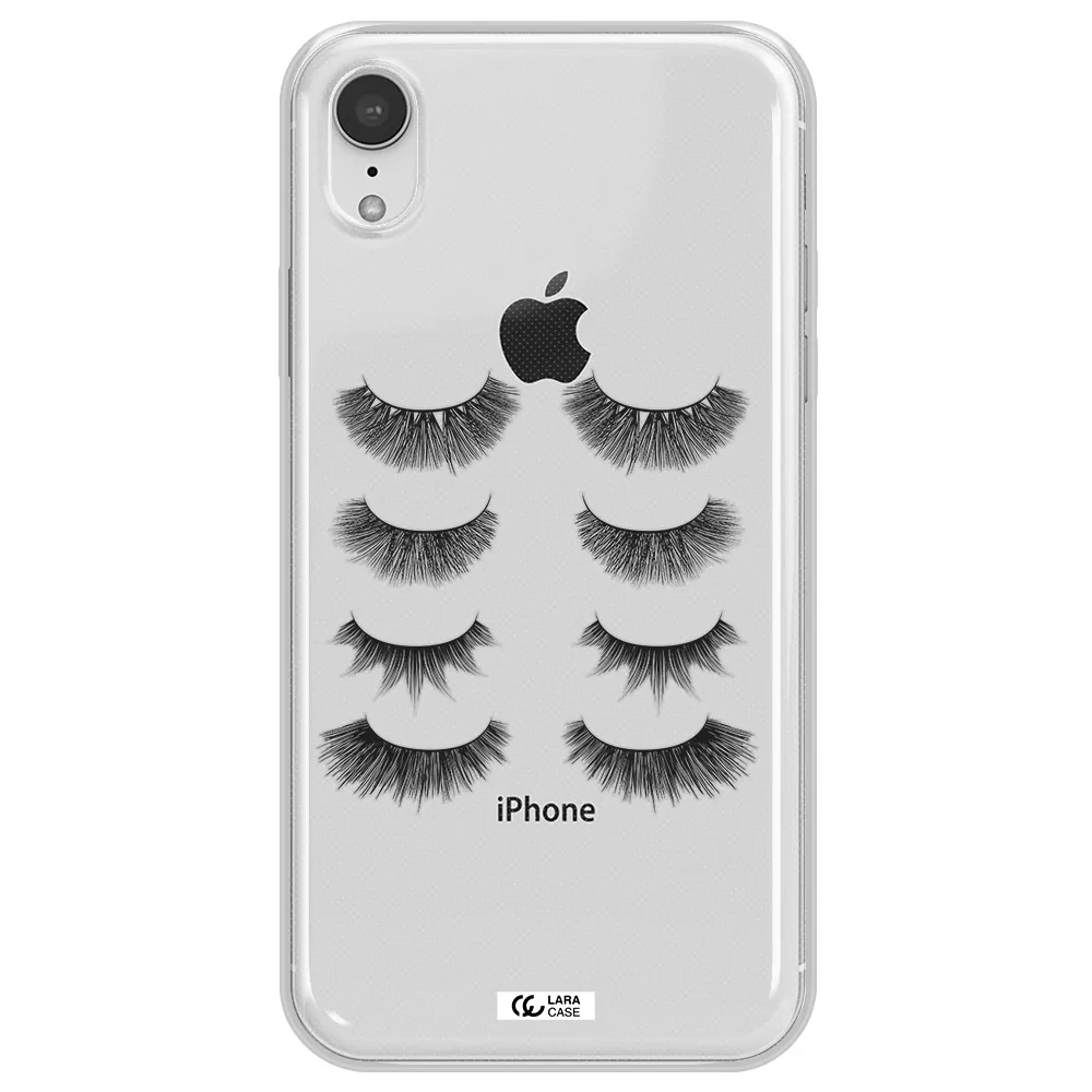 Eyelids Apple iPhone XR Clear TPU Case