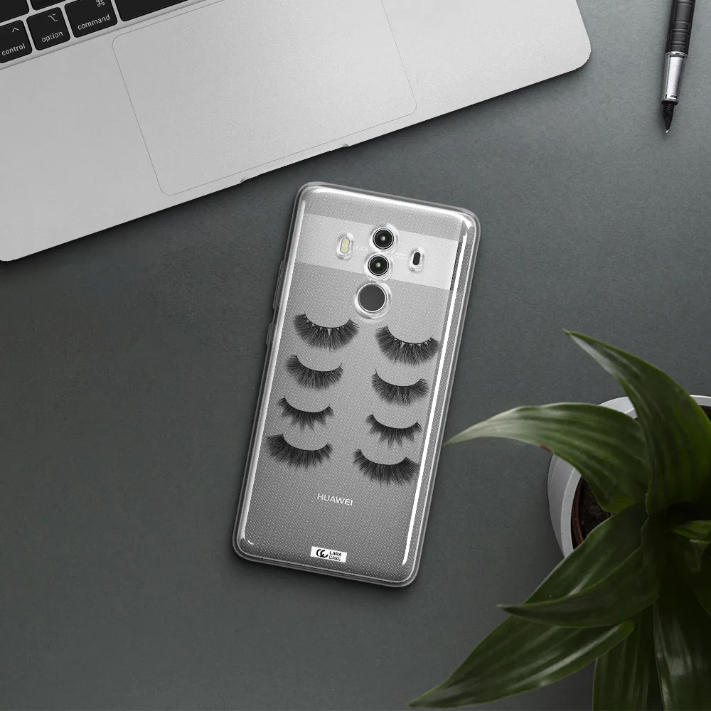 Eyelids Huawei Mate 10 Clear TPU Case