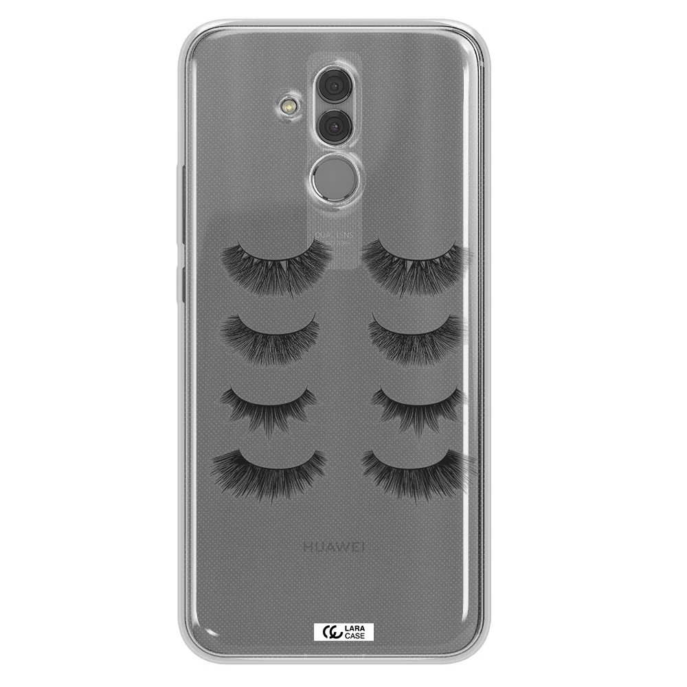 Eyelids Huawei Mate 20 Lite Clear TPU Case