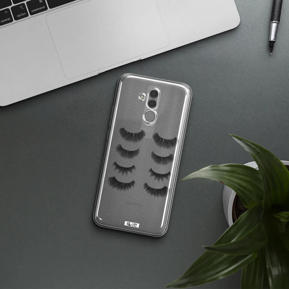 Eyelids Huawei Mate 20 Lite Clear TPU Case