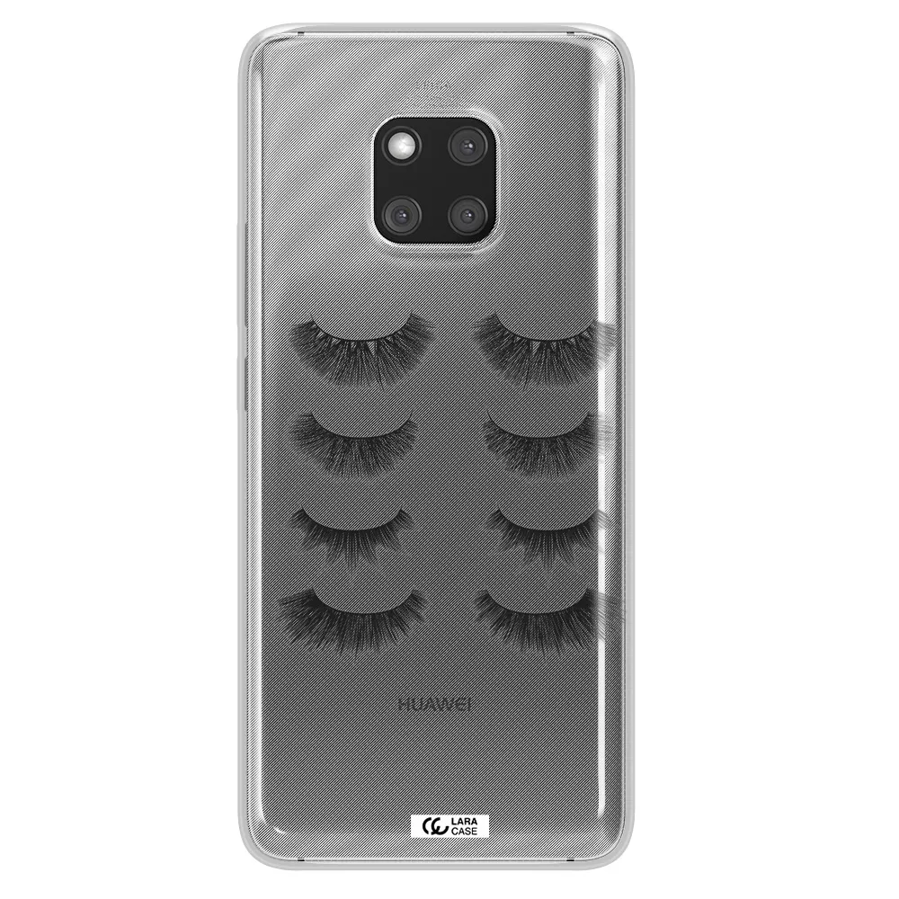 Eyelids Huawei Mate 20 Pro Clear TPU Case
