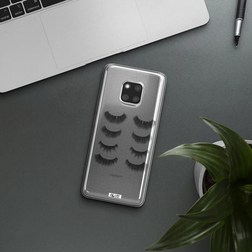 Eyelids Huawei Mate 20 Pro Clear TPU Case