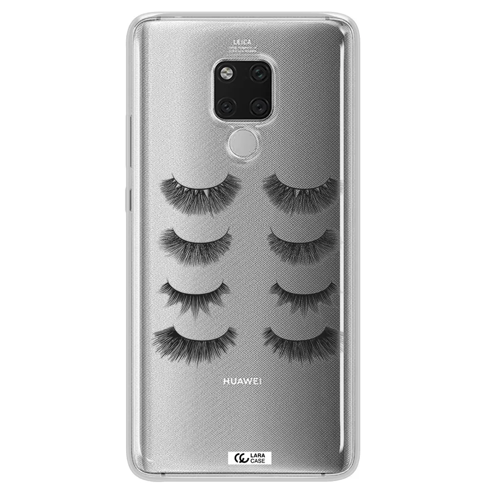 Eyelids Huawei Mate 20X Clear TPU Case