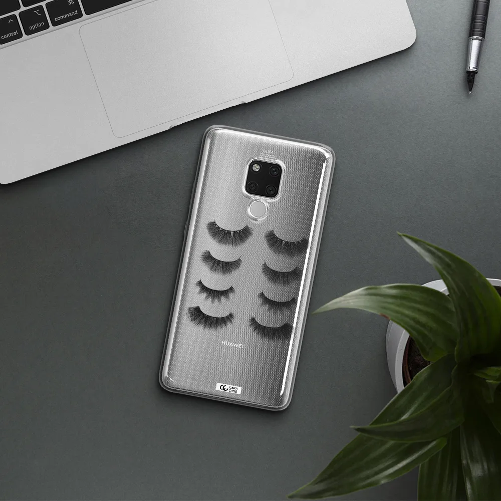 Eyelids Huawei Mate 20X Clear TPU Case