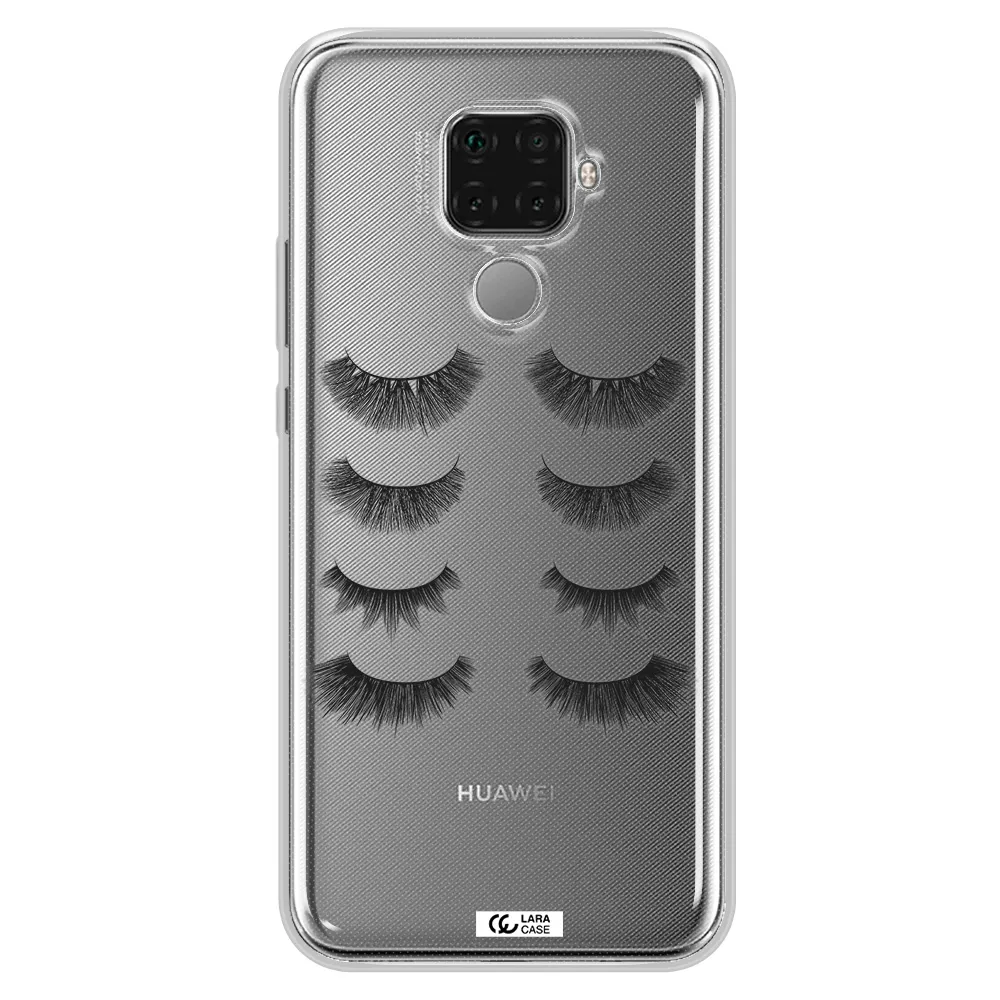 Eyelids Huawei Mate 30 Lite Clear TPU Case
