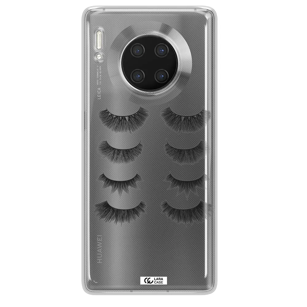 Eyelids Huawei Mate 30 Pro Clear TPU Case