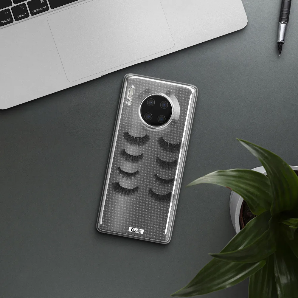 Eyelids Huawei Mate 30 Pro Clear TPU Case