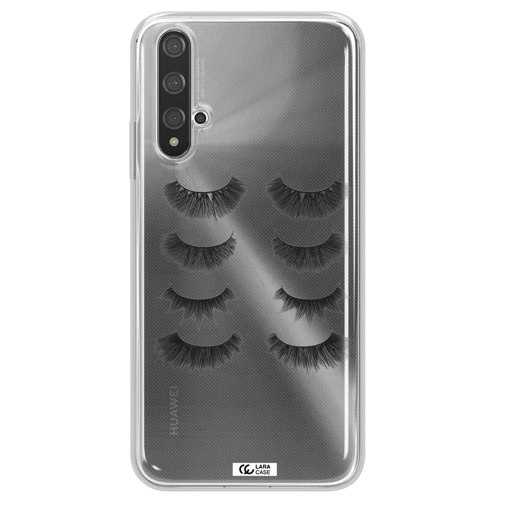 Eyelids Huawei Nova 5t Clear TPU Case