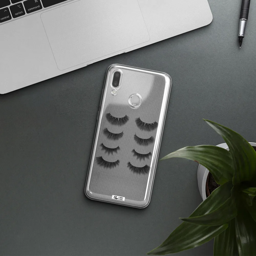 Eyelids Huawei P Smart 2019 Clear TPU Case