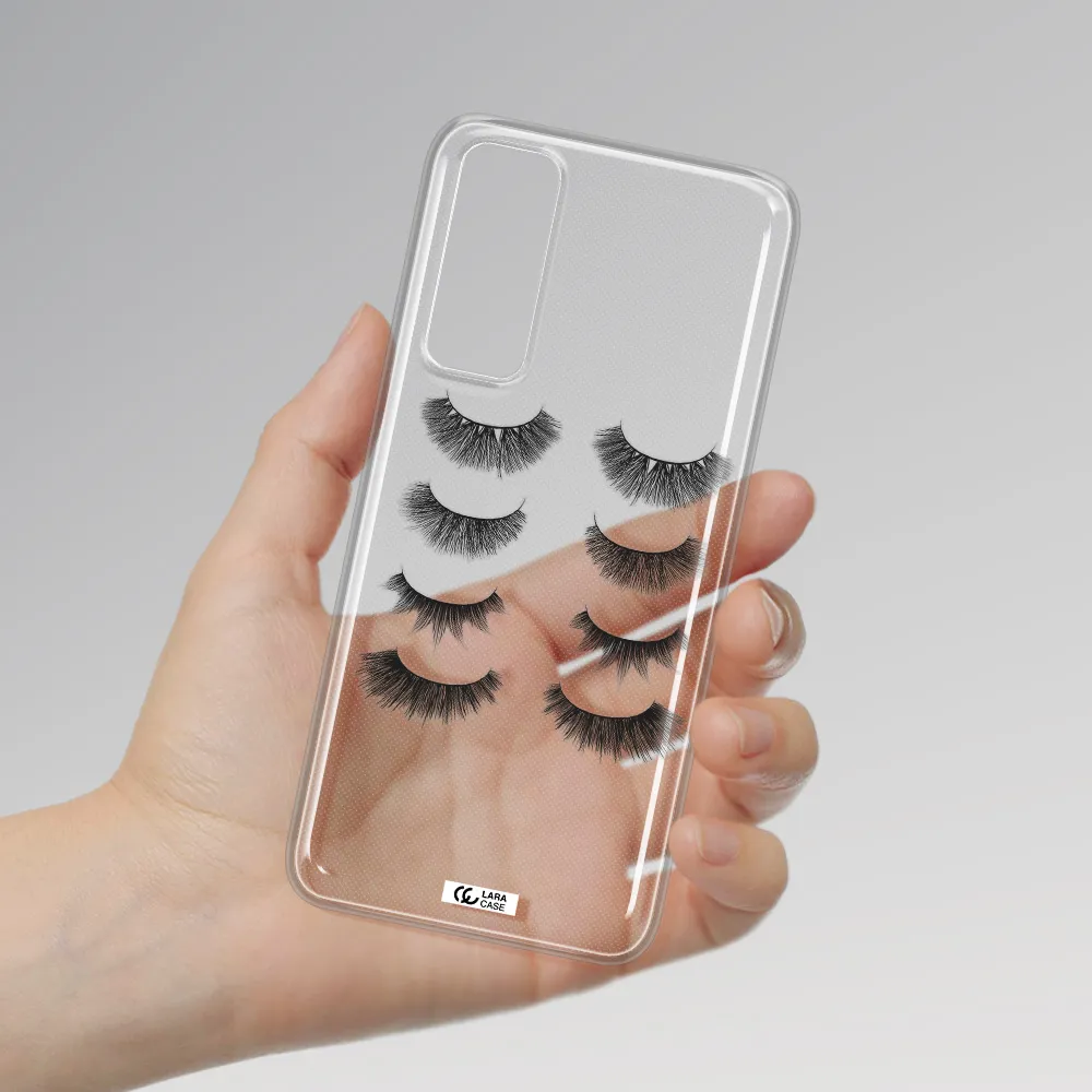 Eyelids Huawei P Smart 2021 Clear TPU Case