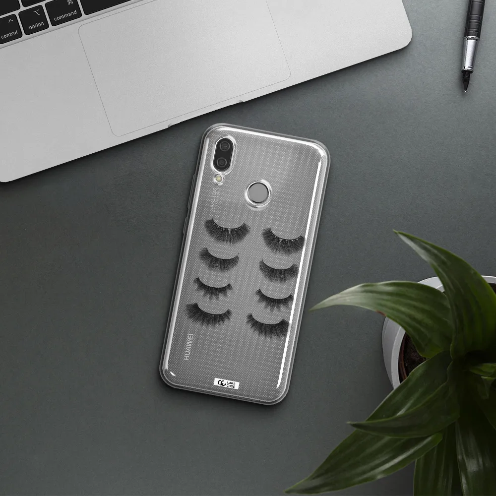Eyelids Huawei P20 Lite Clear TPU Case
