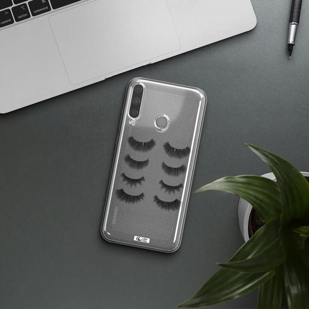Eyelids Huawei P40 Lite E Clear TPU Case