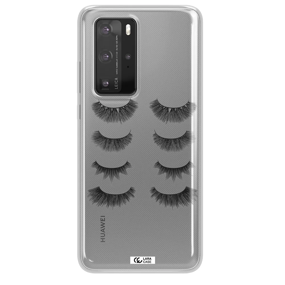 Eyelids Huawei P40 Pro Clear TPU Case