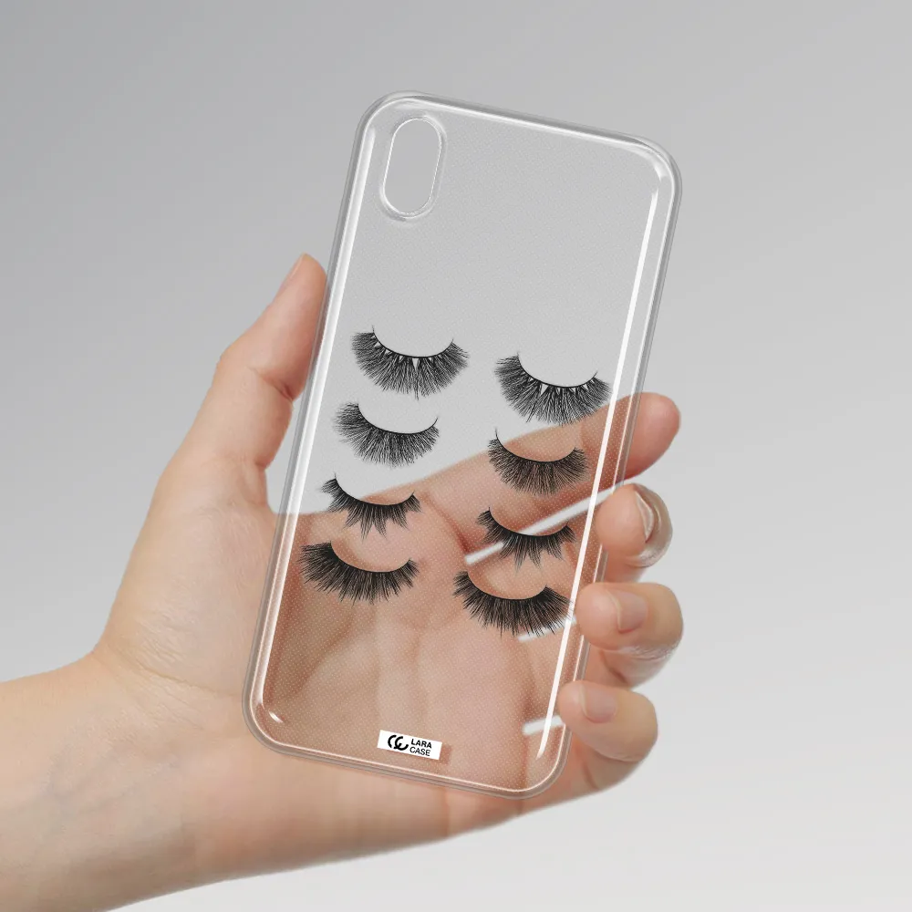 Eyelids Huawei Y5 2019 Clear TPU Case
