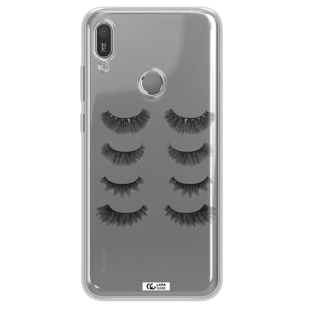 Eyelids Huawei Y6 2019 Clear TPU Case