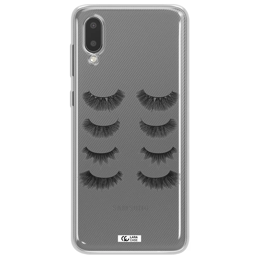 Eyelids Samsung A02 Clear TPU Case