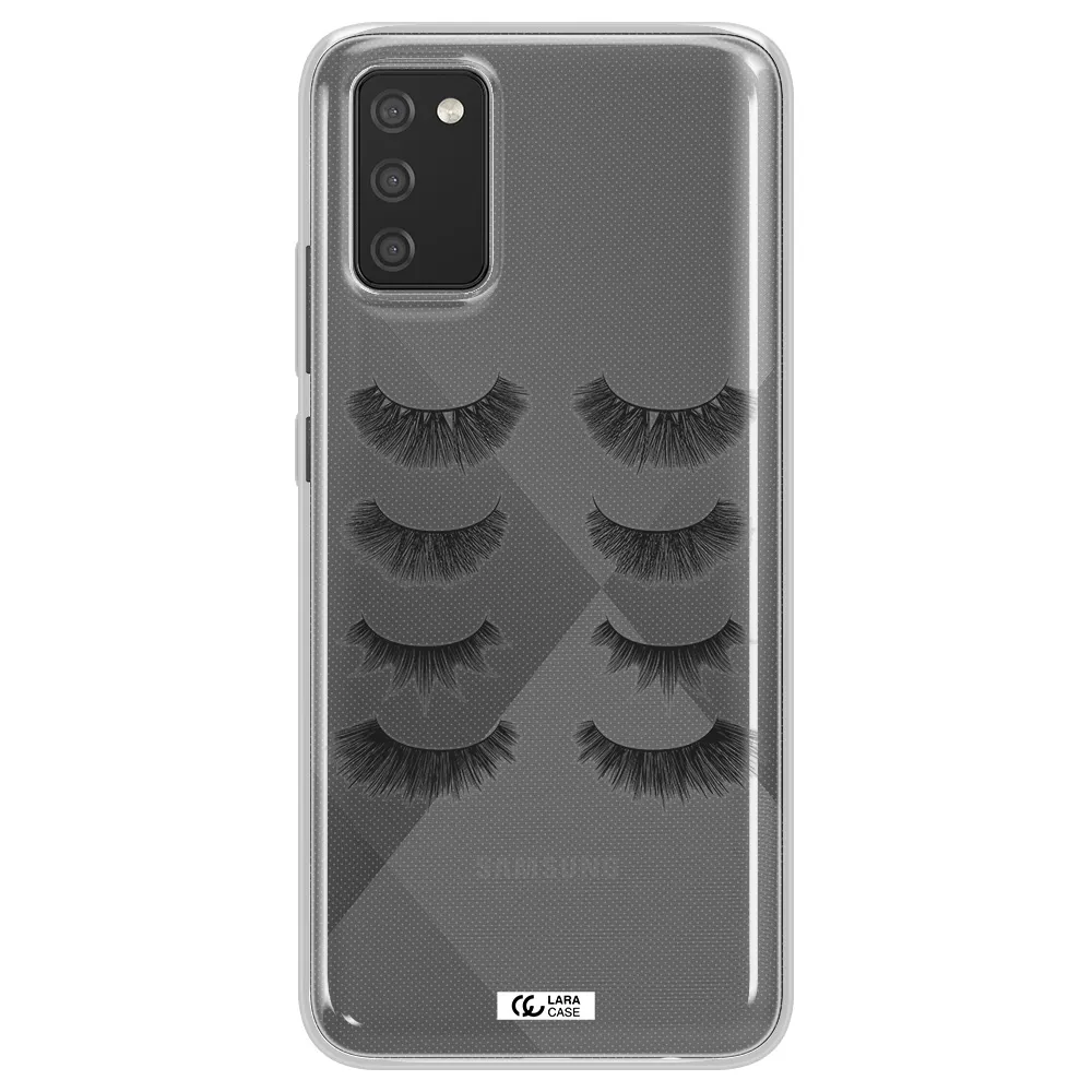 Eyelids Samsung A02S Clear TPU Case