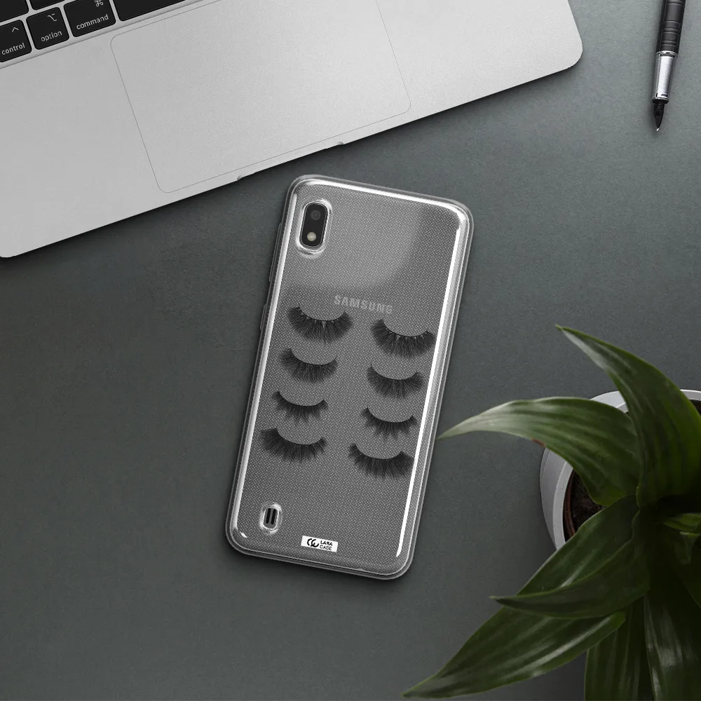 Eyelids Samsung A10 Clear TPU Case