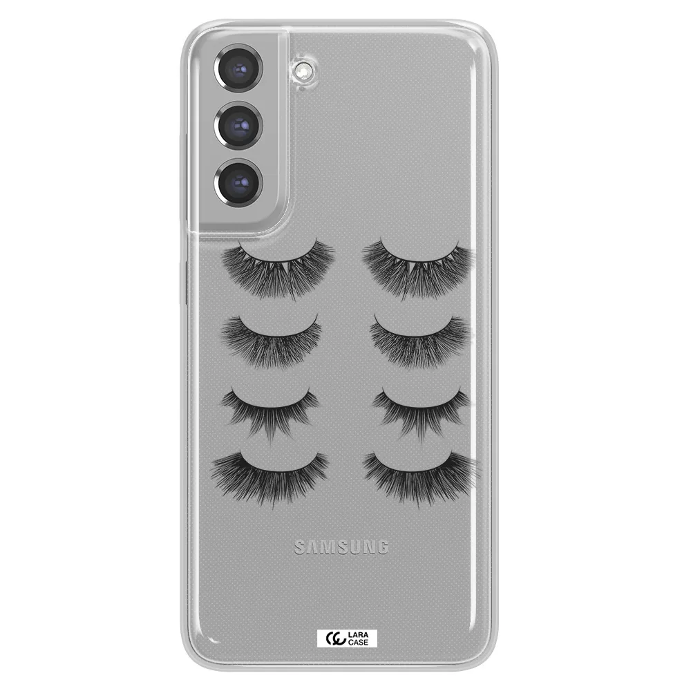 Eyelids Samsung A21 Fe Clear TPU Case
