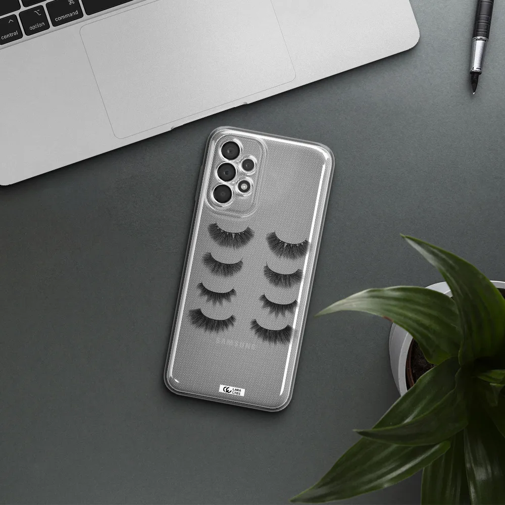 Eyelids Samsung A23 5G Clear Tpu Case