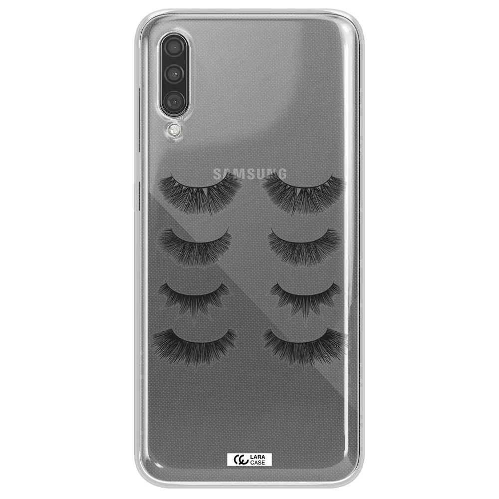 Eyelids Samsung A30S Clear TPU Case