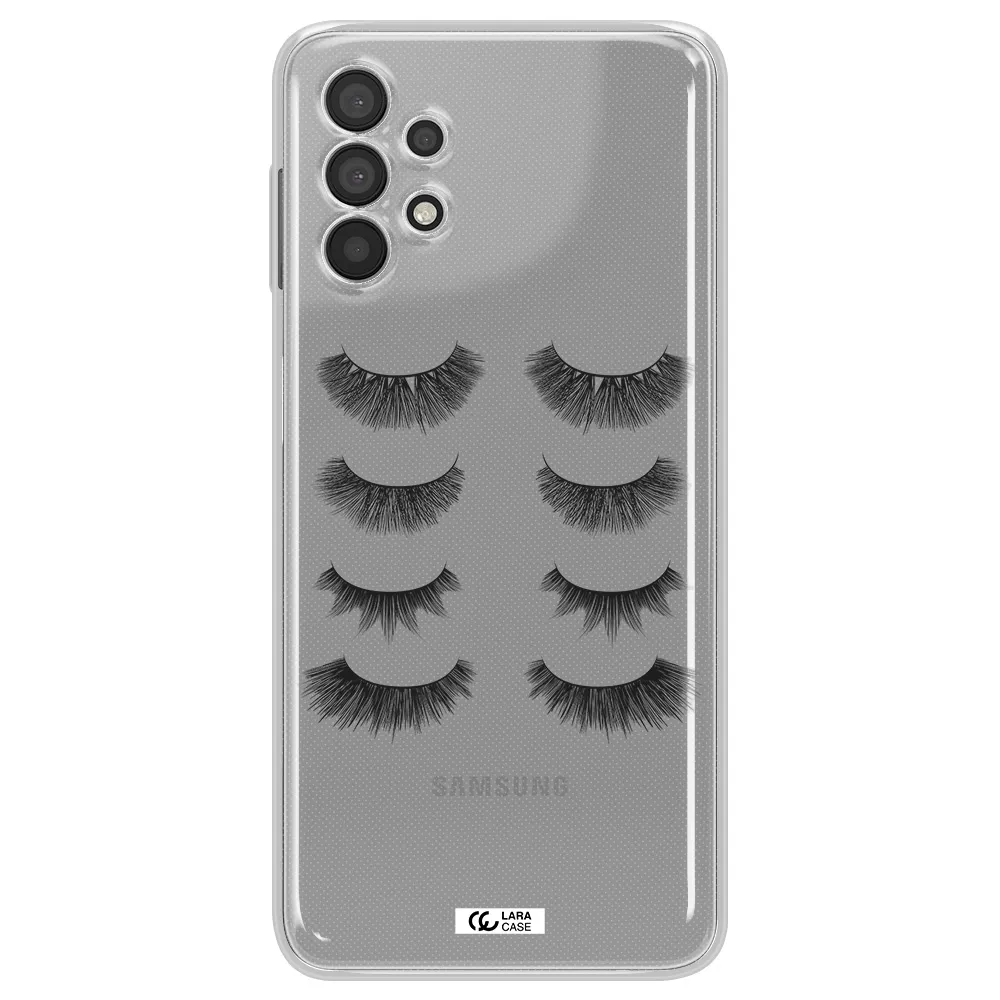 Eyelids Samsung A32 4G Clear Tpu Case