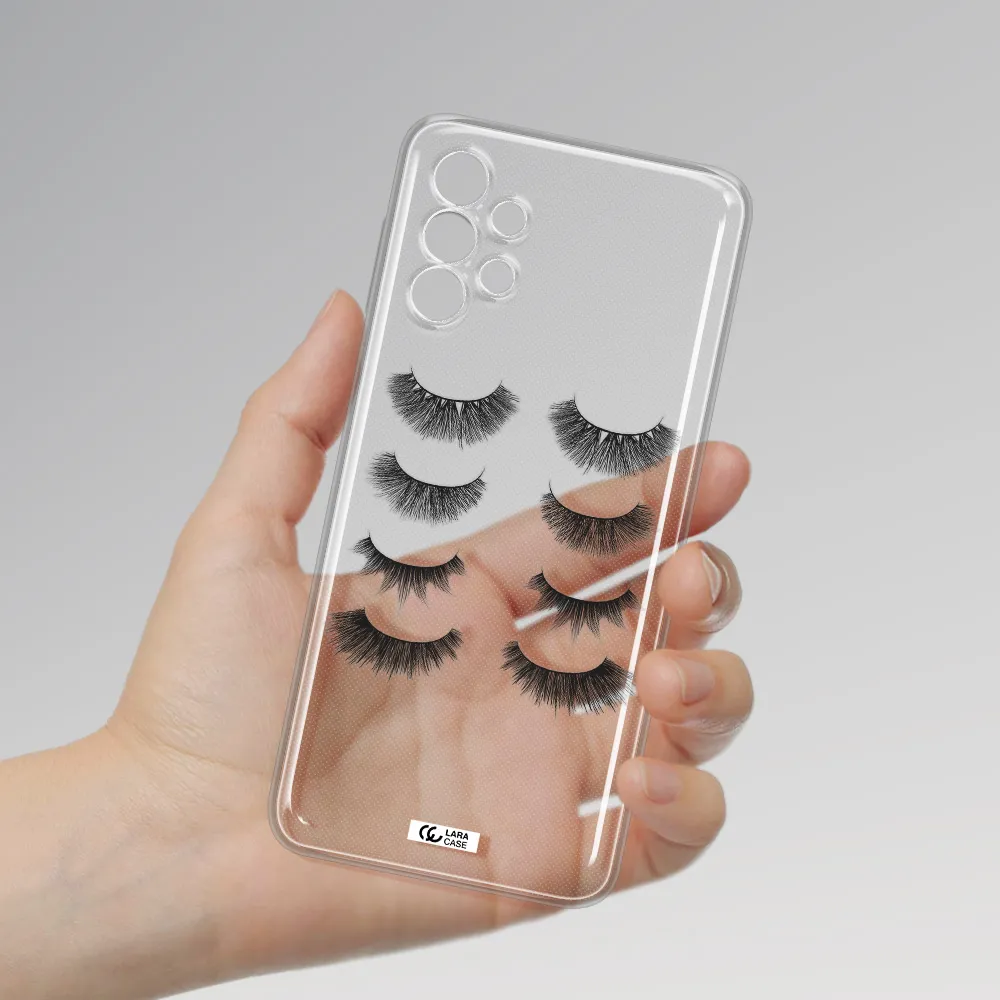 Eyelids Samsung A32 4G Clear Tpu Case