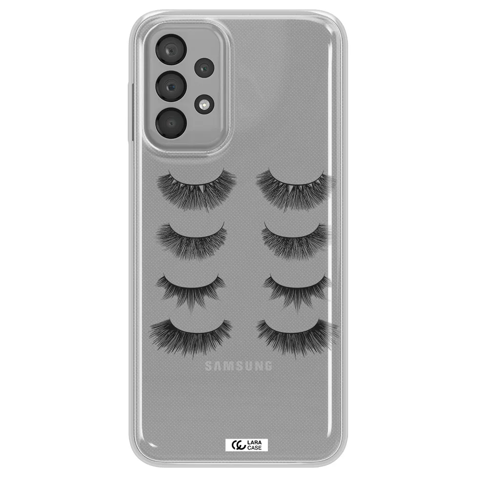 Eyelids Samsung A33 Clear TPU Case