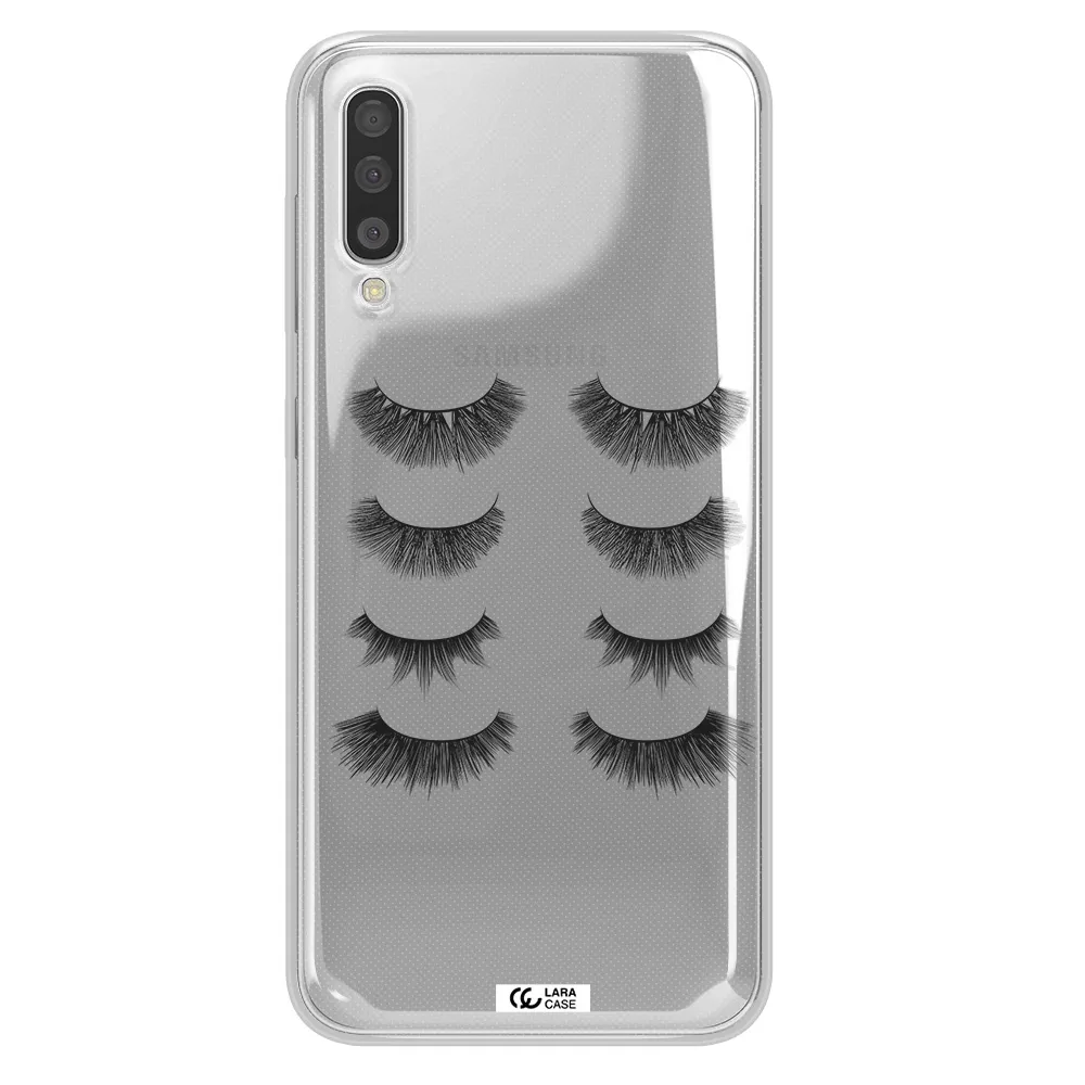 Eyelids Samsung A50S Clear Tpu Case