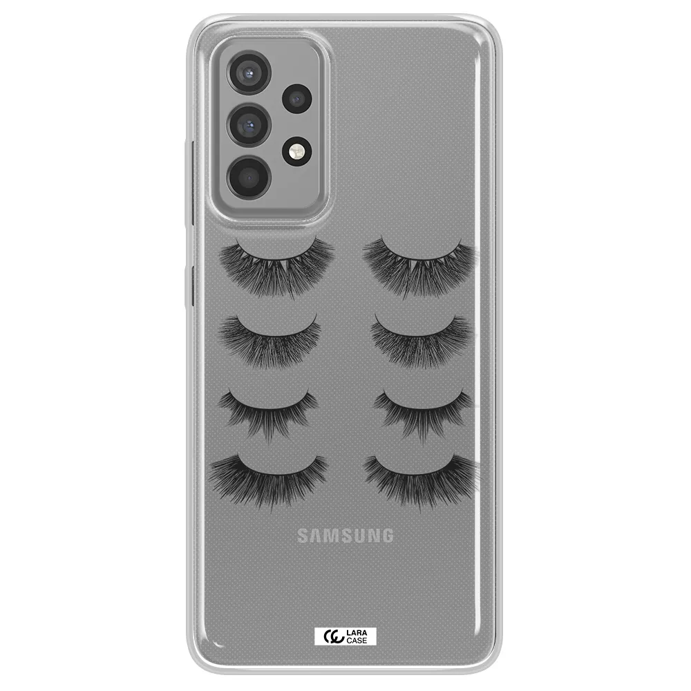 Eyelids Samsung A52 Clear TPU Case