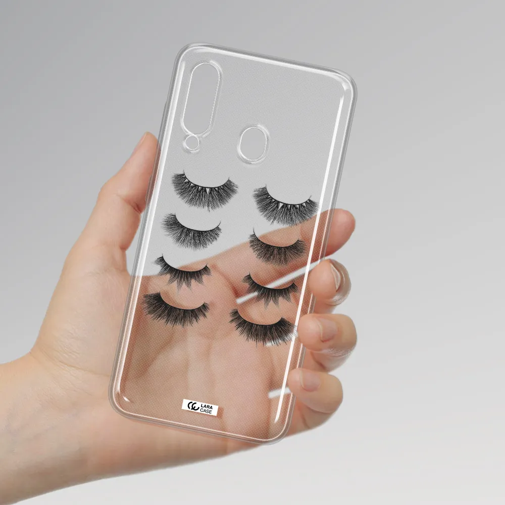 Eyelids Samsung A60 Clear TPU Case