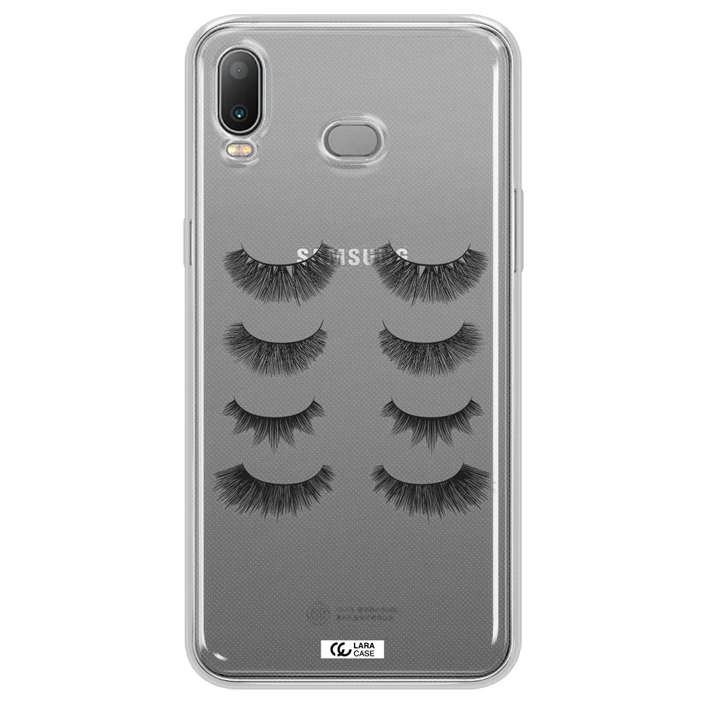 Eyelids Samsung A6S Clear TPU Case