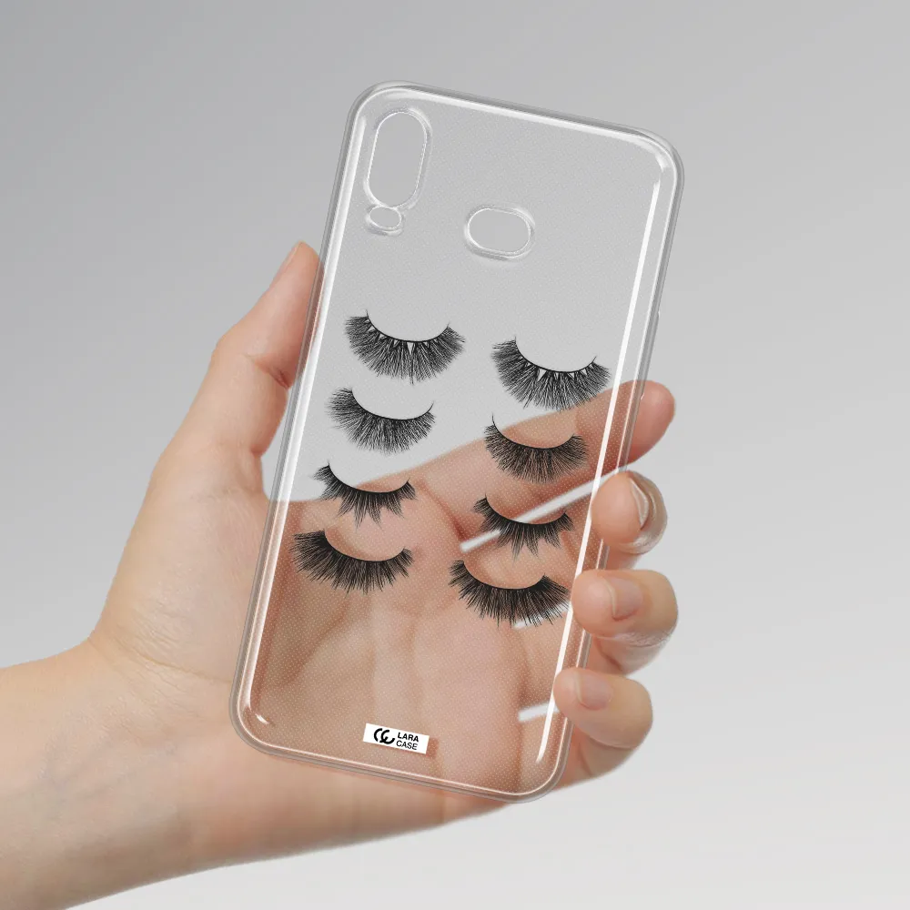 Eyelids Samsung A6S Clear TPU Case