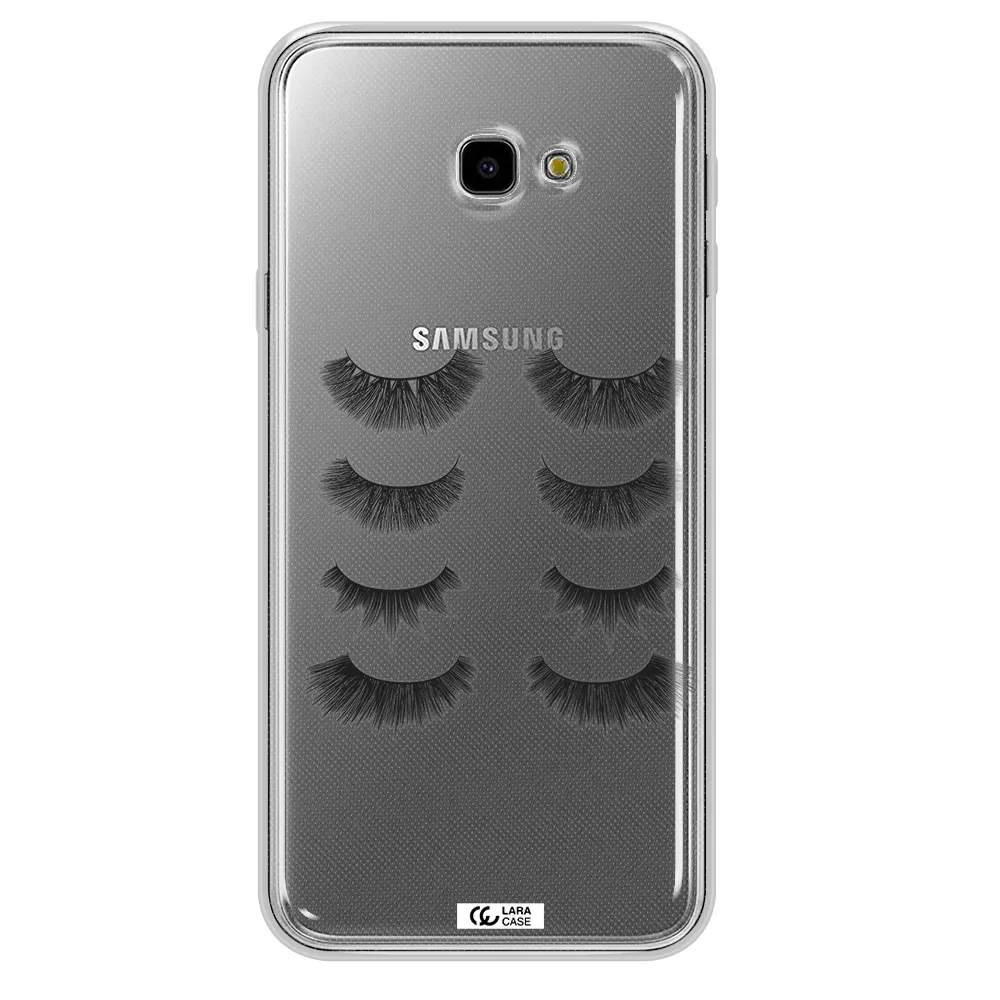 Eyelids Samsung J4 Plus Clear TPU Case
