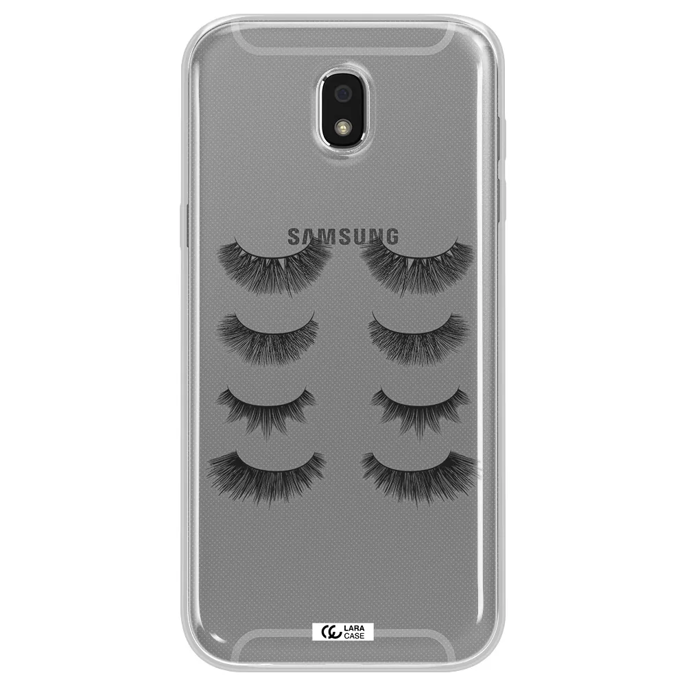 Eyelids Samsung J5 2017 Clear TPU Case
