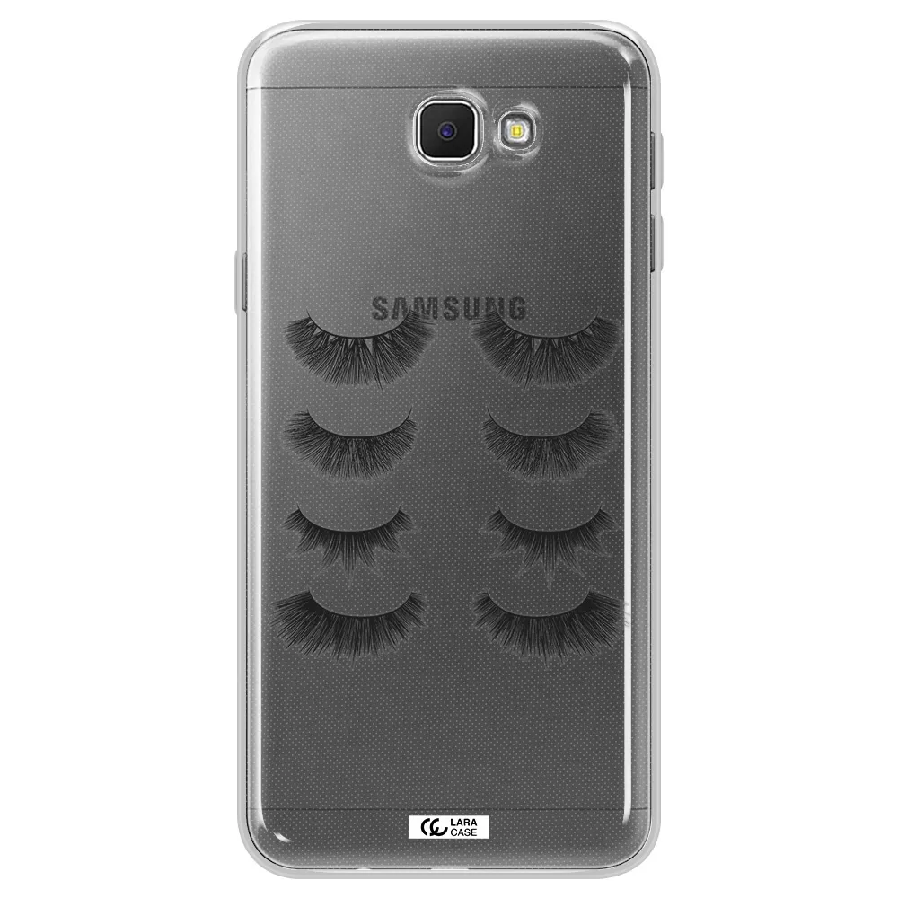 Eyelids Samsung J5 Prime Clear TPU Case