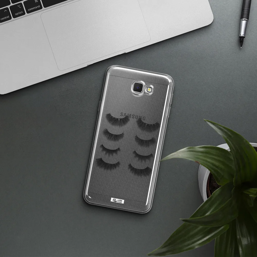 Eyelids Samsung J5 Prime Clear TPU Case