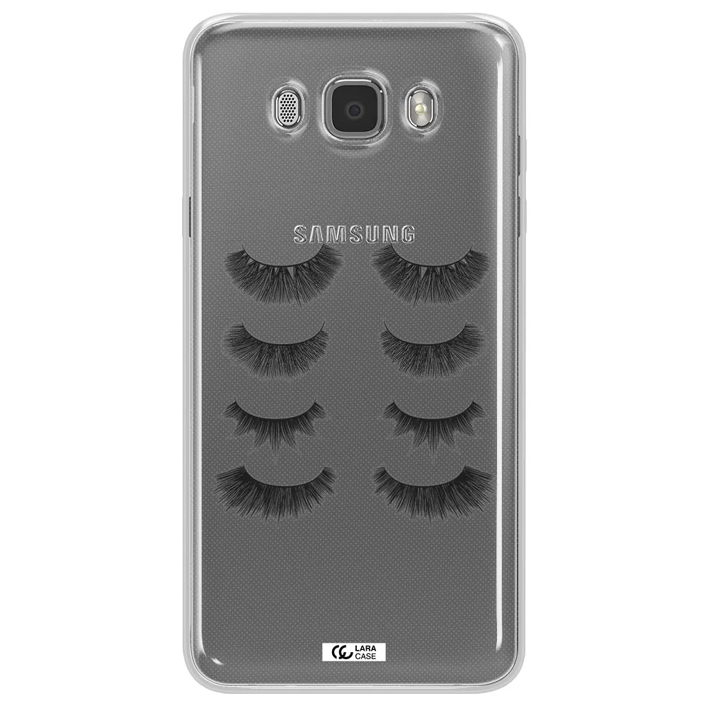 Eyelids Samsung J7 2016 Clear TPU Case