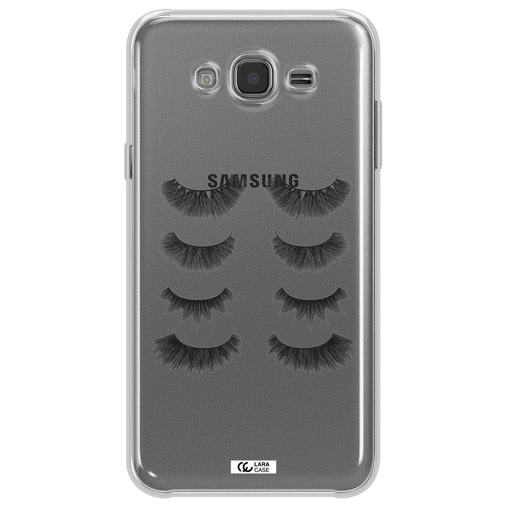 Eyelids Samsung J7 Core Clear TPU Case