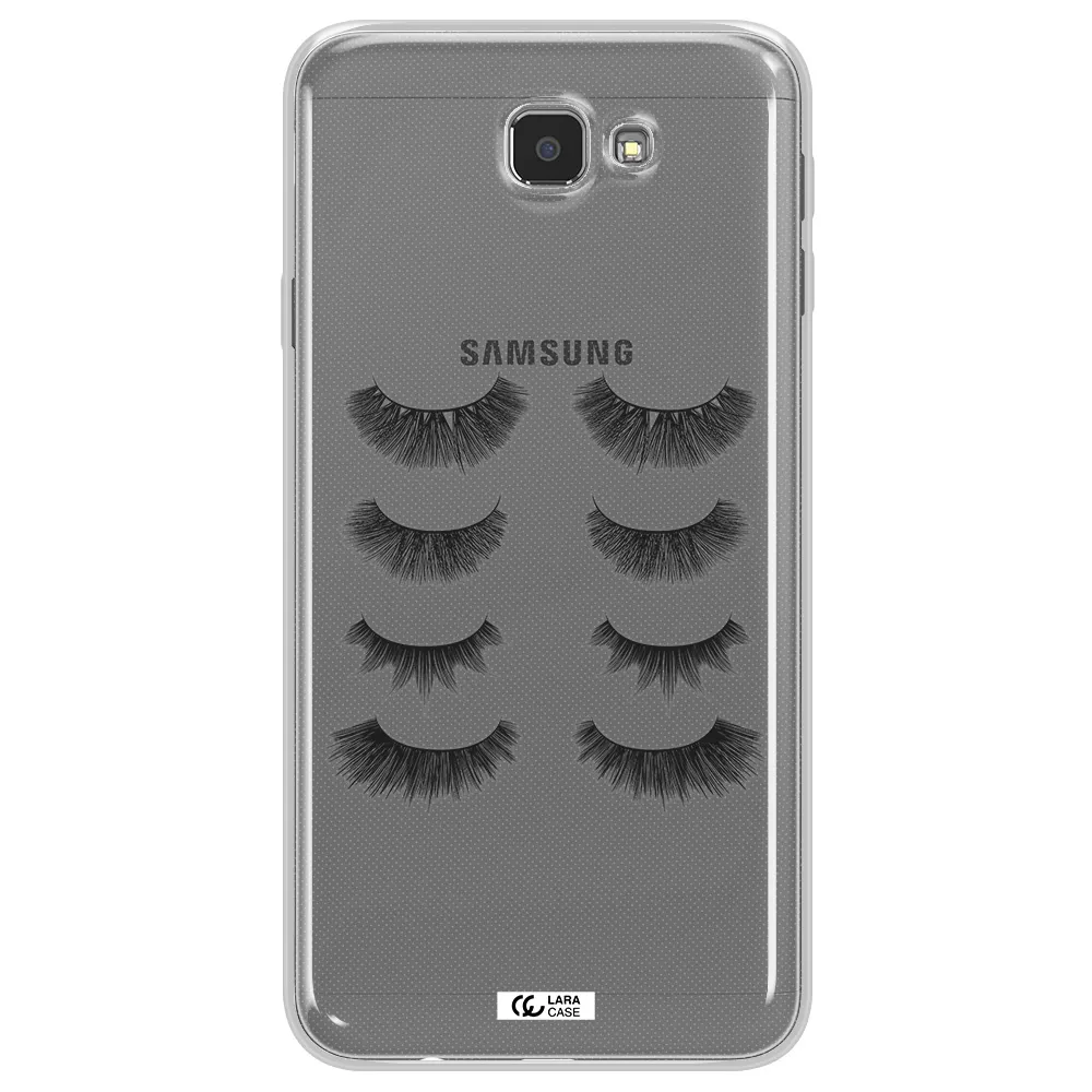 Eyelids Samsung J7 Prim Clear TPU Case