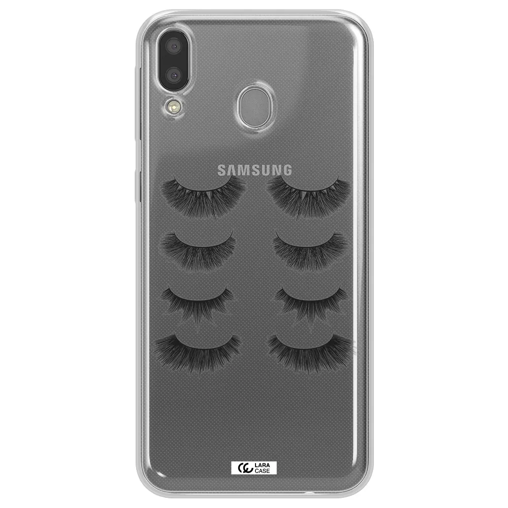 Eyelids Samsung M20 Clear TPU Case
