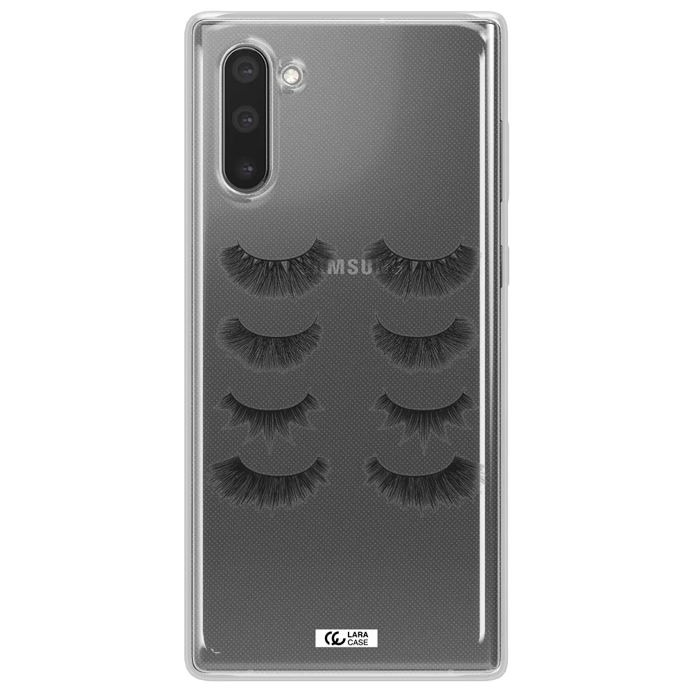 Eyelids Samsung Note 10 Clear TPU Case
